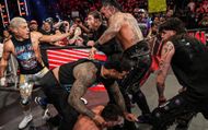 Dominik was involved in the chaotic brawl that happened last week on the Red brand.